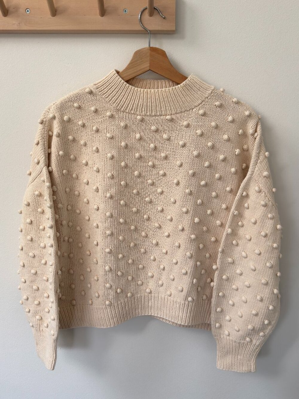 Misha & Puff Original Popcorn Sweater in Natural